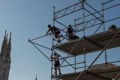 Seguridad en el montaje y desmontaje de andamios